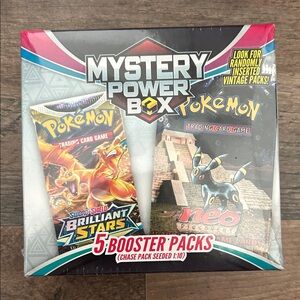 Pokemon Mystery Power Box with Booster Packs